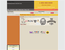 Tablet Screenshot of broadwaytixx.com